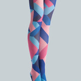Viken | Plāna PopArt apdruka, luksusa zeķes/legingi [Mainīt taisnstūri]