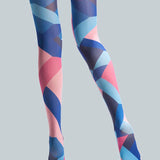 Viken | Plāna PopArt apdruka, luksusa zeķes/legingi [Mainīt taisnstūri]