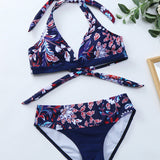 Flower Pattern Bikini
