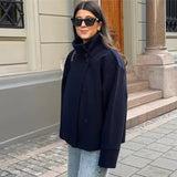 Elīza | Īss luksusa mētelis ar divām pogām