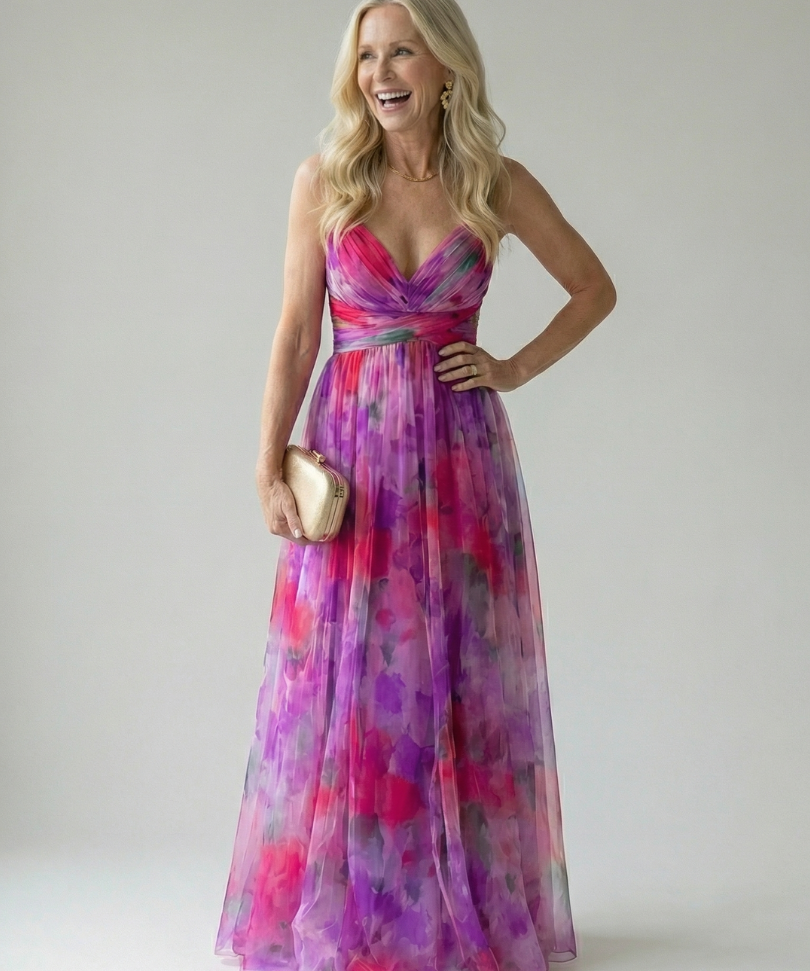 Isel | Mīksta Wrap Maxi Kleita