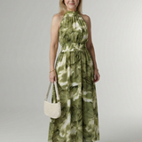 Sylin | Savākts Halter Midi Kleita