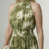Sylin | Savākts Halter Midi Kleita
