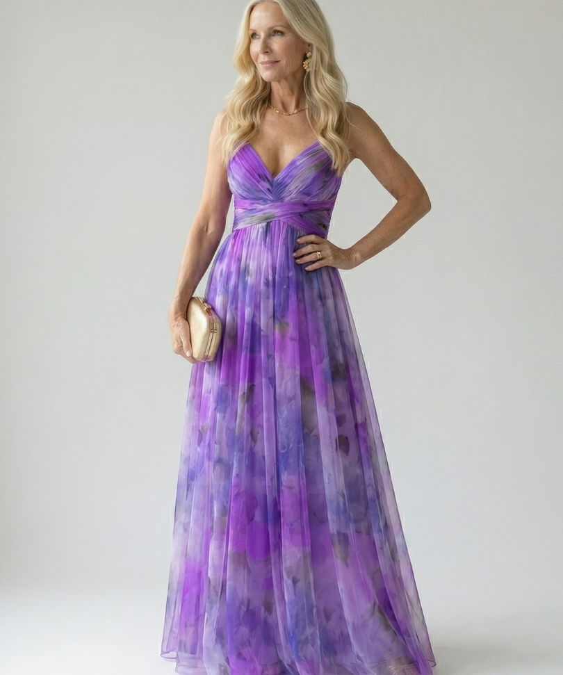 Isel | Mīksta Wrap Maxi Kleita