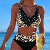 Leopard Print Bikini Bralette