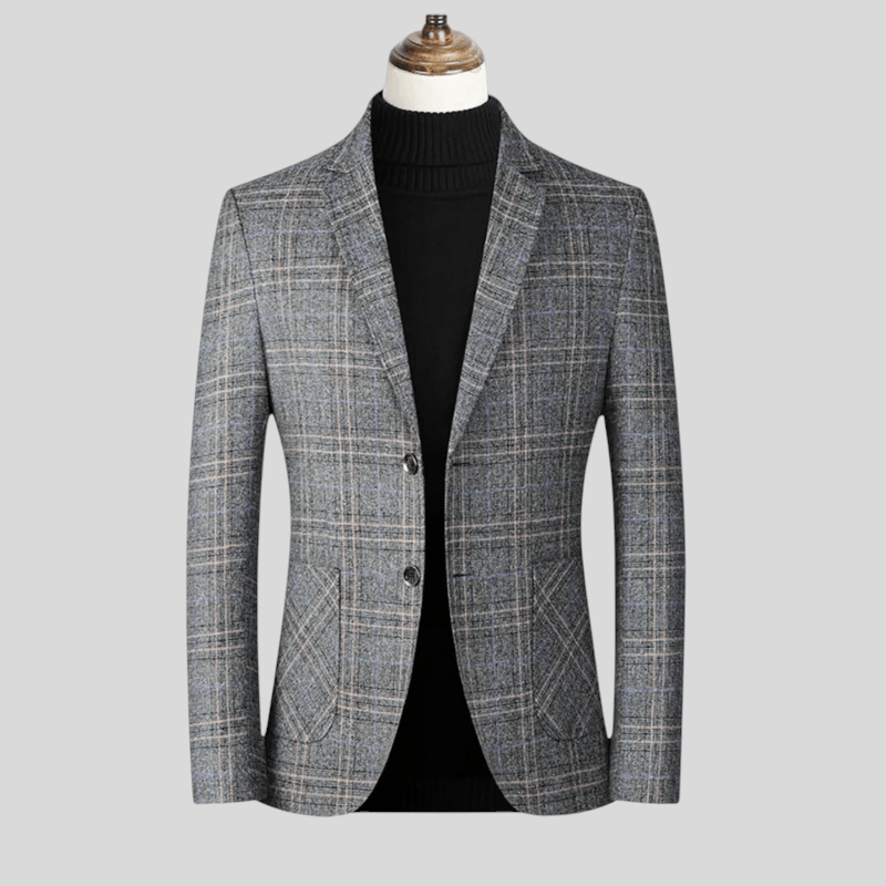 Domenico | Elegants tērpā ar rūtojumu