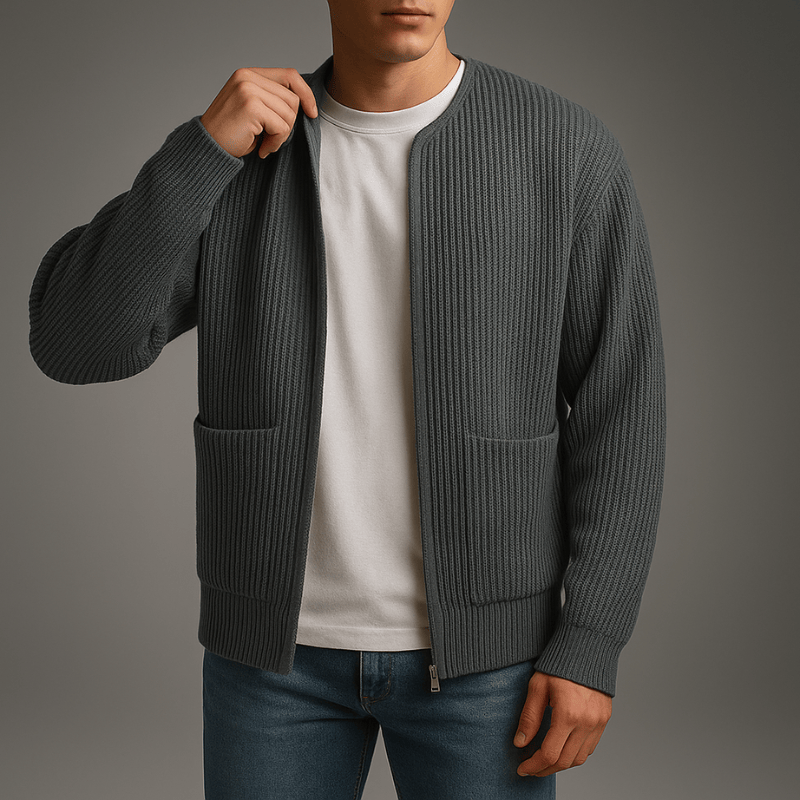 Calvin | Veste ar rāvējslēdzēju