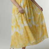 Sylin | Savākts Halter Midi Kleita