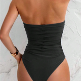 Divdaļīgs bikini vienotā krāsā