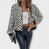 Raquel | Elegants leopards apdrukāts mētelis