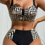 Elegants Divdaļīgs Bikini