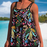 Tankini augšdaļa Tank Boxer ar apdrukātu samazināšanas efektu" can be rewritten as:

"Tankini augšdaļa Tank Boxer ar apdrukātu figūru veidojošu efektu