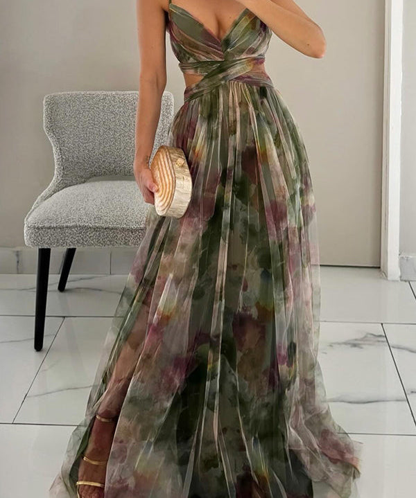 Madeline | Ziedains Garā Kleita, Kas Izstaro Eleganci Bez Pūlēm
