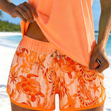 Elegants Okeāna Drukāts Tankini