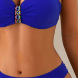 Sexy Open-Back Bikini Set