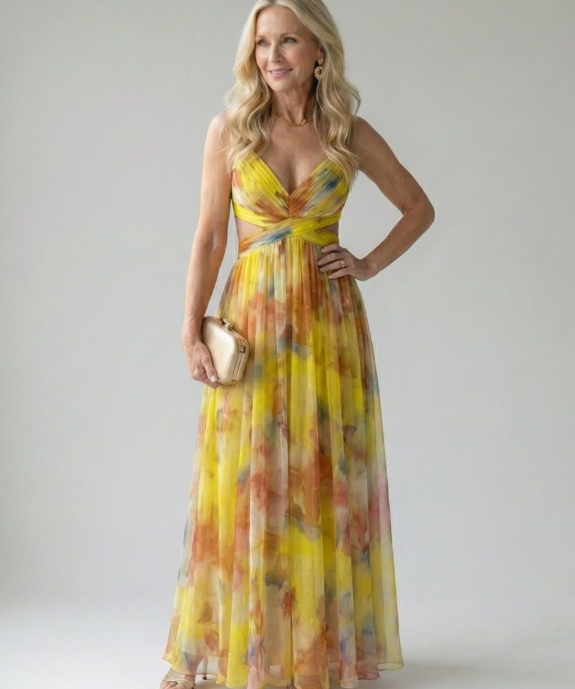 Isel | Mīksta Wrap Maxi Kleita