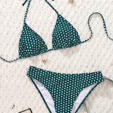 Bikini ar Punktiem" can be rewritten as "Polka Dot Bikini.