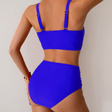 Sexy High-Waisted Knot Bikini