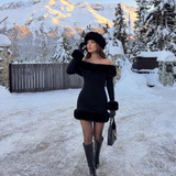 Bella | Debešķīga elegance Mini kleita