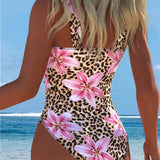 Leopards and Lilies Print by Viengabala
