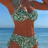 Ziedu Bikini Sērijas String