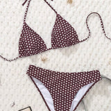 Bikini ar Punktiem" can be rewritten as "Polka Dot Bikini.