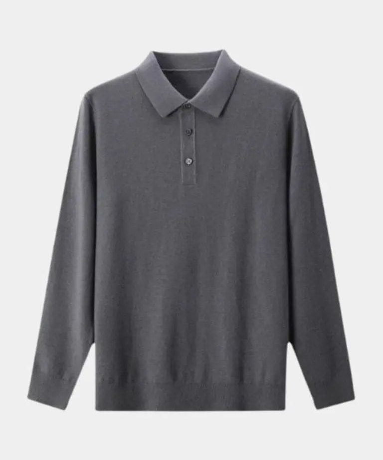 Adrian™ | Vilnas Polo Krekls ar Pogām