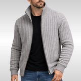 Tiberius | Elegants kardigans ar rāvējslēdzēju