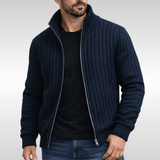 Tiberius | Elegants kardigans ar rāvējslēdzēju