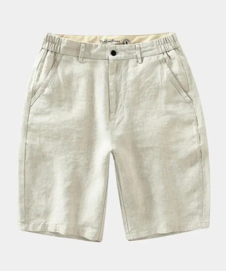 Felix™ | Lino zilie šorti Horizont