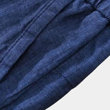 Felix™ | Lino zilie šorti Horizont