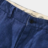 Felix™ | Lino zilie šorti Horizont