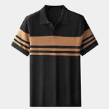 George™ | Karameles svītrains polo krekls