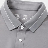 Klaus™ | Pelēks tērauda polo
