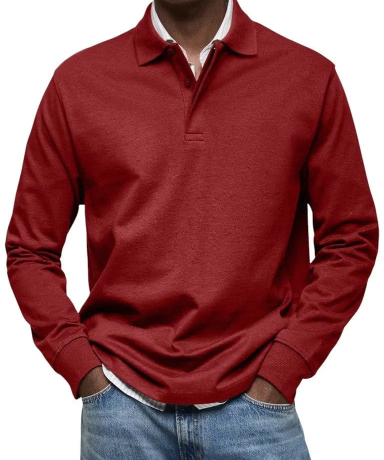 MOHR® | Grezns polo krekls ar garām piedurknēm