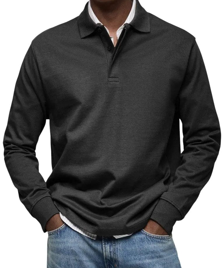 MOHR® | Grezns polo krekls ar garām piedurknēm