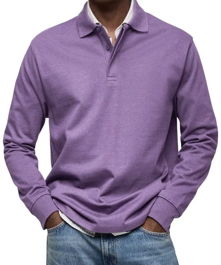 MOHR® | Grezns polo krekls ar garām piedurknēm