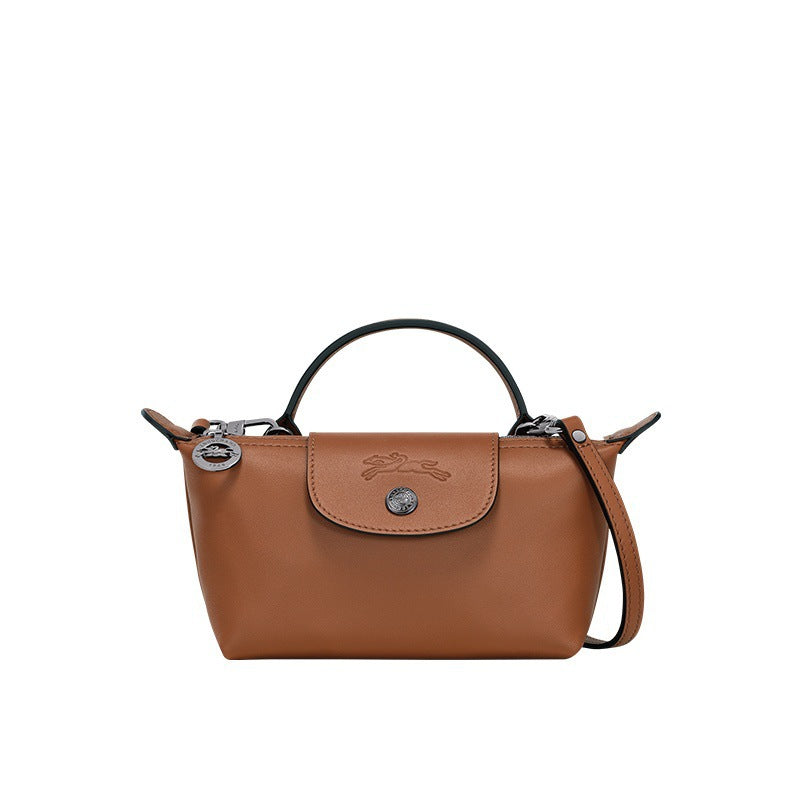 Mini ādas Longchamp soma