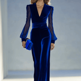 Gunta | Elegancki Jumpsuit z Aksamitnego Materiału