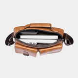 Oliver™ | Retro rūtaina plecu soma