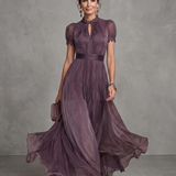 Ashley | Eleganta šifona maksi kleita
