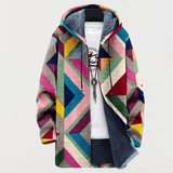 Līsa | Džemperis ar Ģeometrisku Rakstu