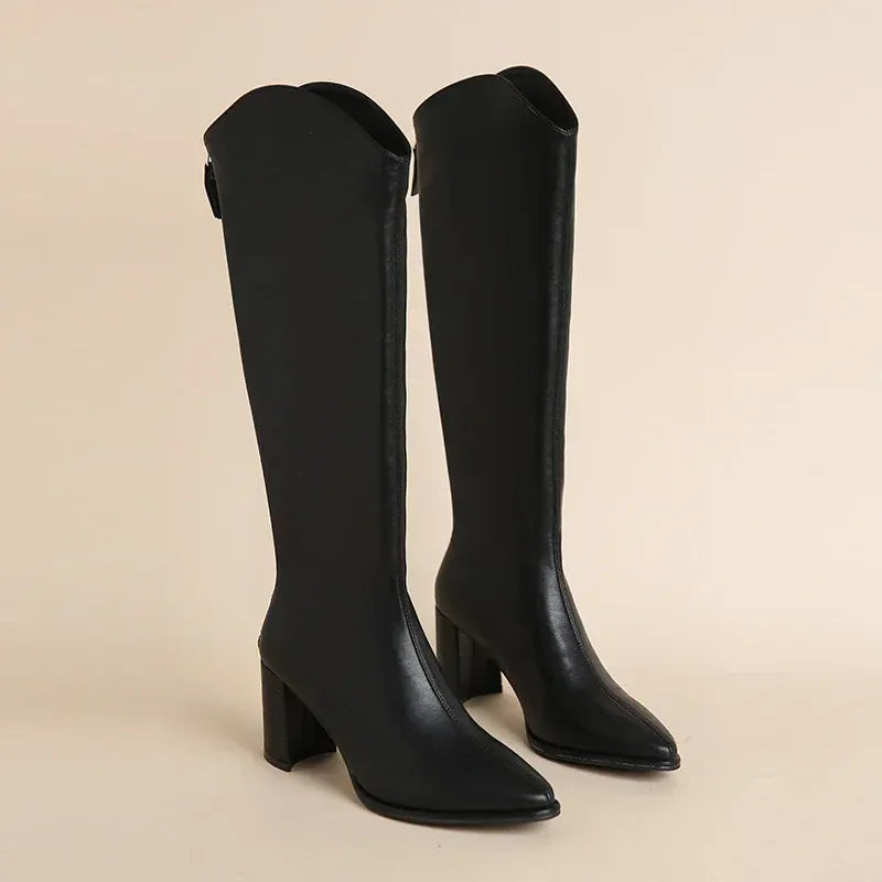 Hilda | Eleganti augstpapēžu ziemas zābaki