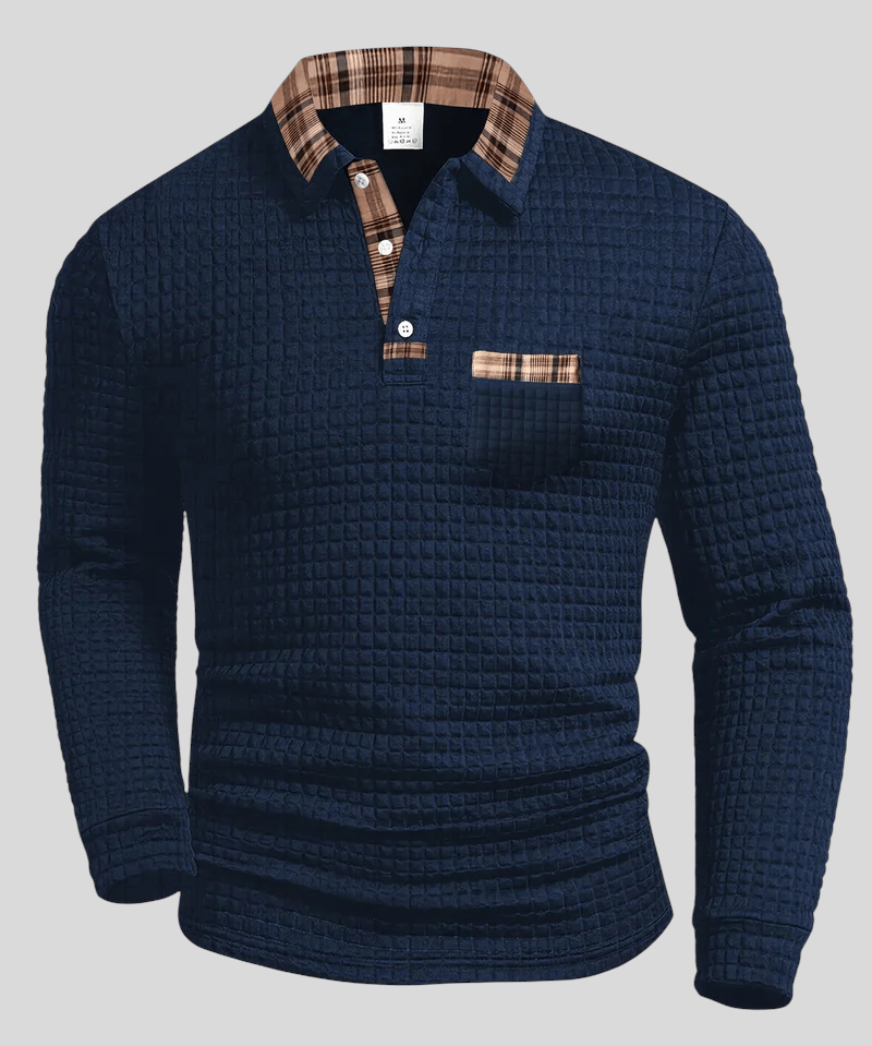 Dominik | Polo krekls ar svītrām – vīriešu elegance