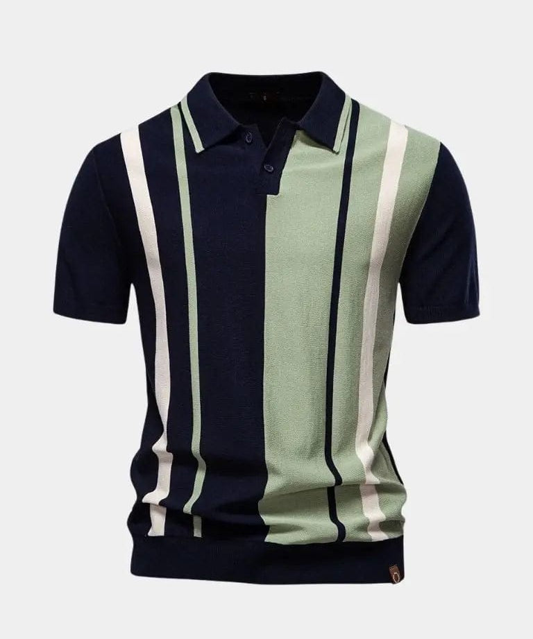 Thomas™ | Retro svītrainais polo krekls