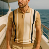 Thomas™ | Retro svītrainais polo krekls
