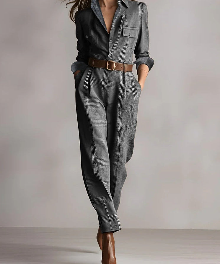 Mirabelle | Sieviešu Tweed Kombinezons