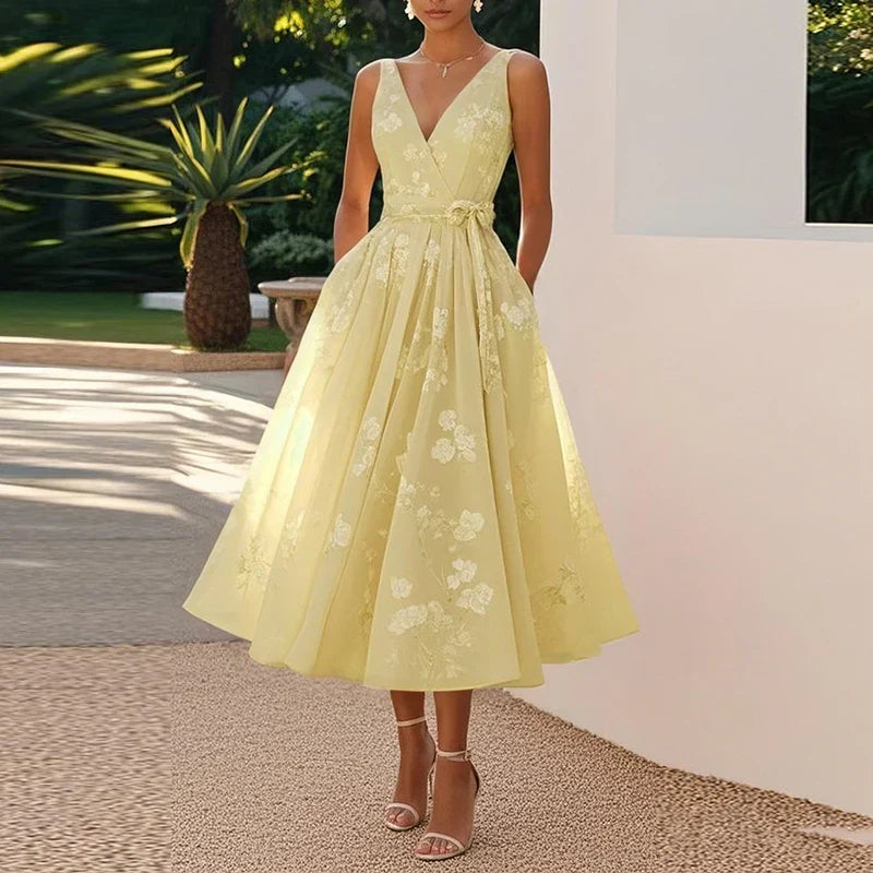 Catarina | Eleganta midi kleita