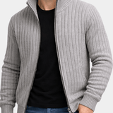 Tiberius | Elegants kardigans ar rāvējslēdzēju
