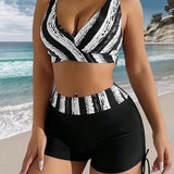 V-Neck Bikini for Vacation